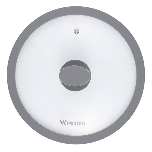 Крышка стеклянная Werner Grigio 51224 24 см