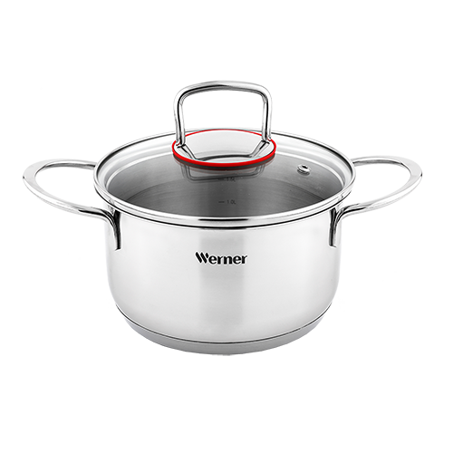 Кастрюля из нержавеющей стали Werner Como 50169 2 л