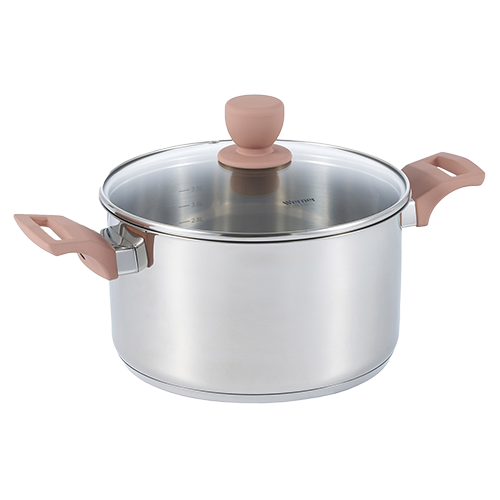 Кастрюля из нержавеющей стали Werner Eletto 51872 4,5 л/22 см