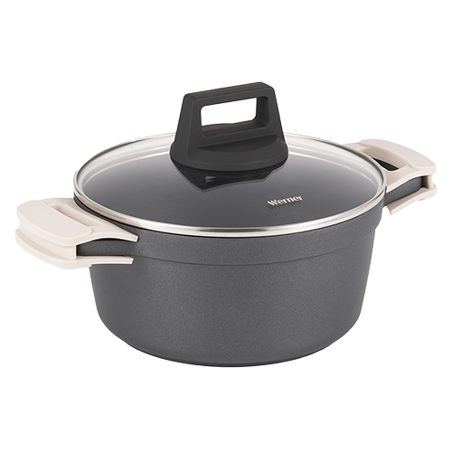 Алюминиевая кастрюля Werner Nero 52086 20 см/2,5 л